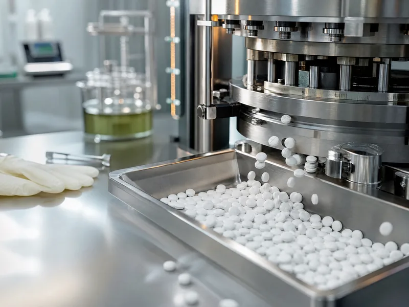 Contract manufacturing tablet press